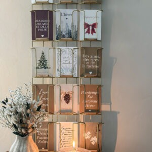 Porte cartes - XL doré