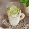 Carafe décor raphia – Image 3