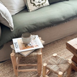 Tabouret en bois