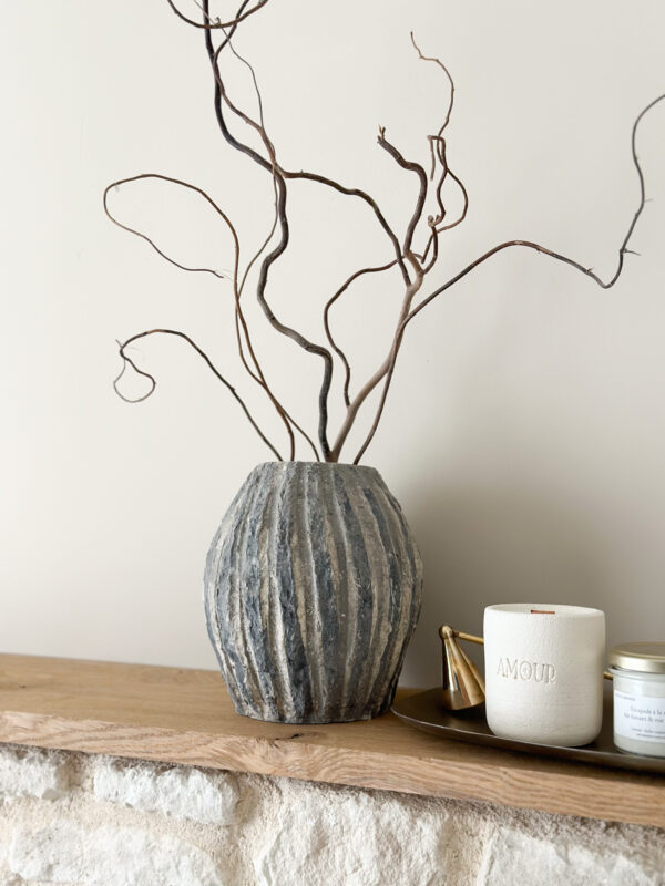 Vase en papier mâché – Image 2