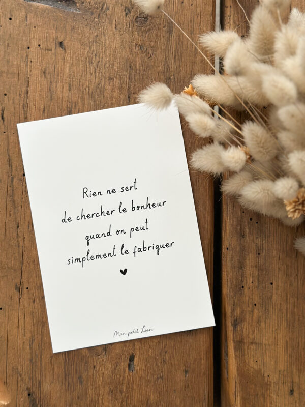 Cartes postales - citations – Image 12