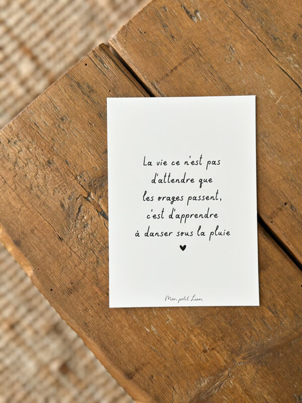 Cartes postales - citations – Image 9