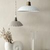 Suspension festonnée - beige S – Image 3