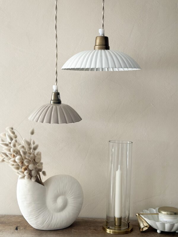 Suspension festonnée - beige S – Image 3