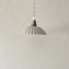 Suspension festonnée - beige S
