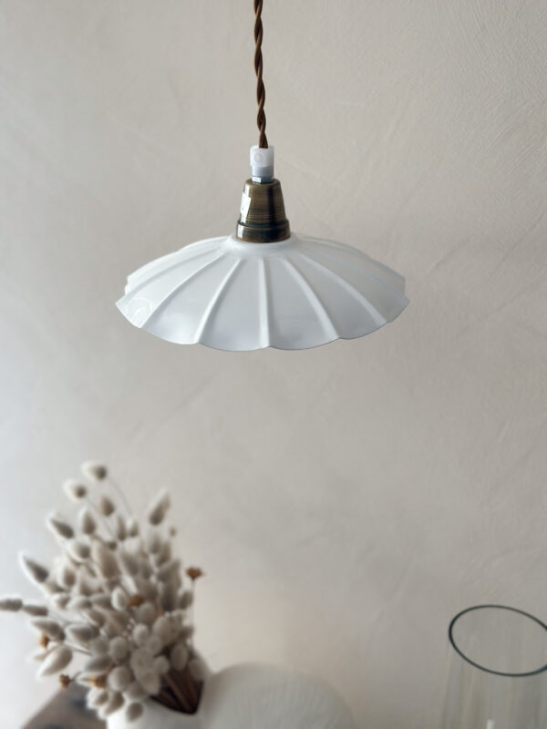 Suspension fleur en métal – Image 3