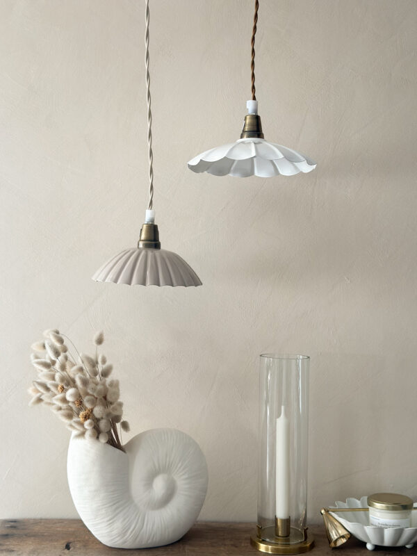 Suspension fleur en métal – Image 4