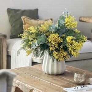 Vase pot "Ondule" - blanc