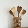 Cuillère coeur en bois – Image 3