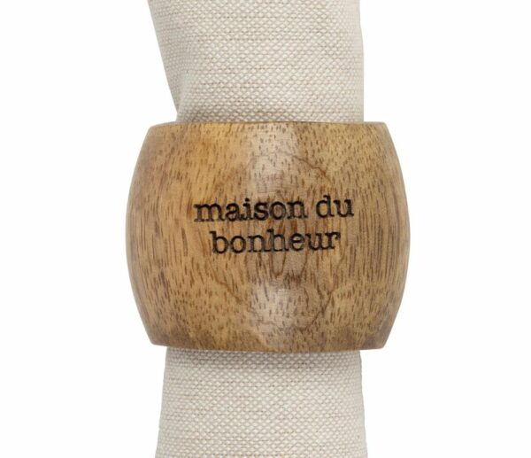 Rond de serviette "Maison du bonheur" – Image 3