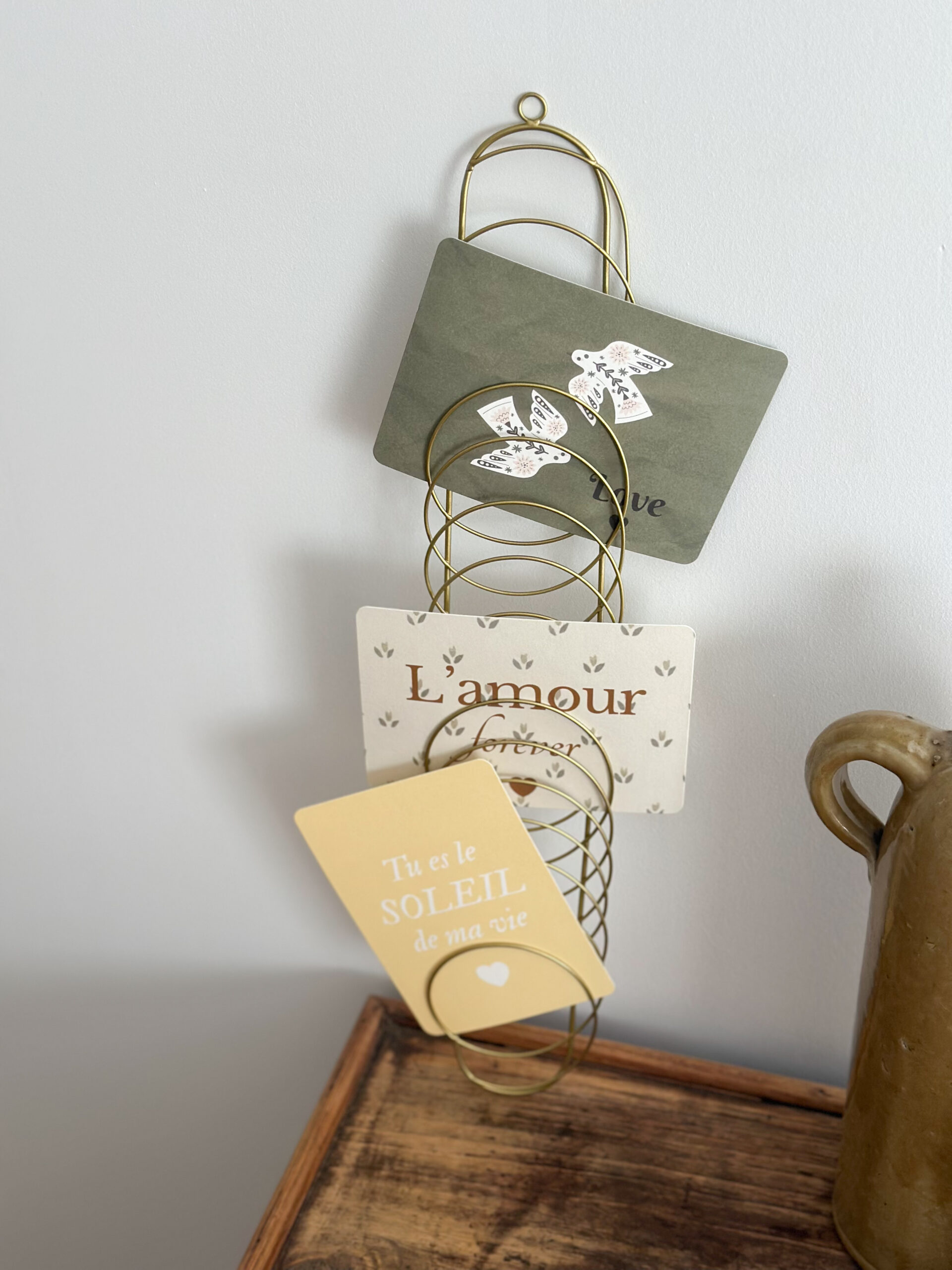 Porte cartes suspendu – Image 2
