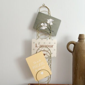 Porte cartes suspendu