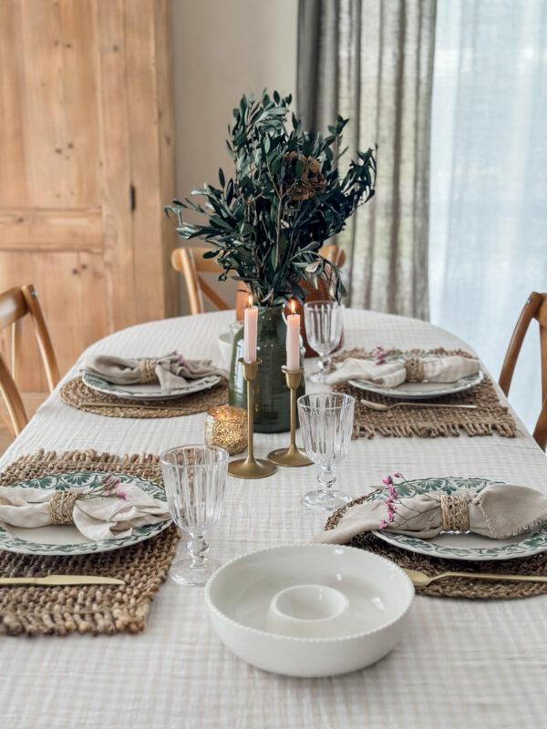 Nappe vichy - beige