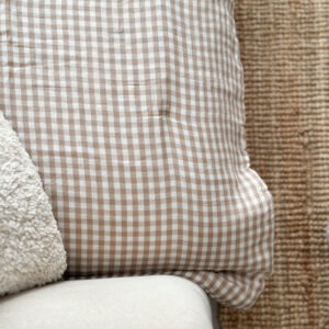 Édredon vichy - ficelle