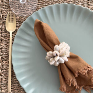 Rond de serviette cauris