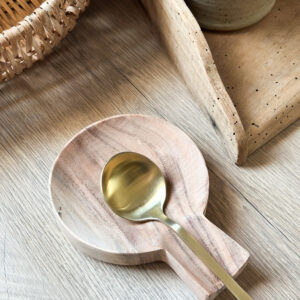 Repose cuillère en bois