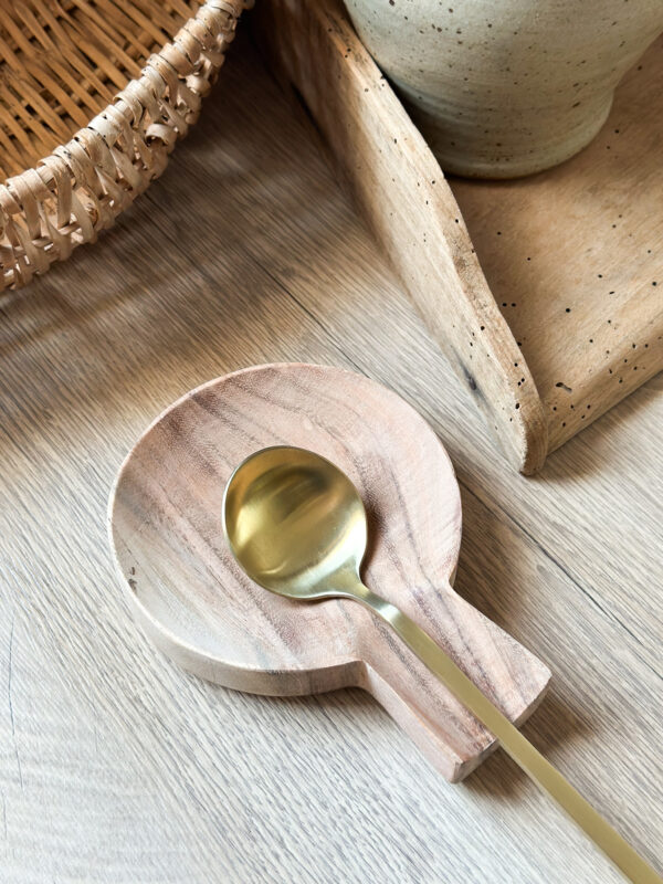Repose cuillère en bois