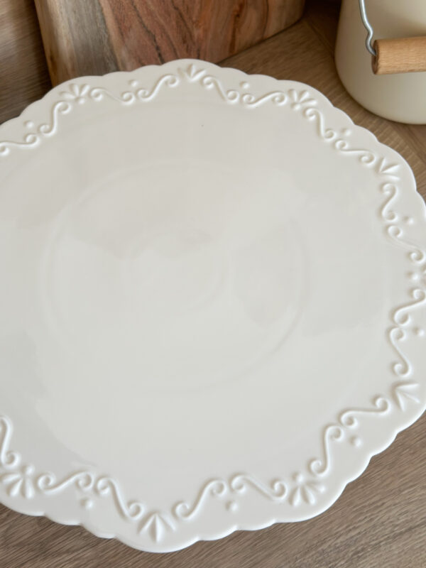 Plat à gâteau sur pied – Image 3