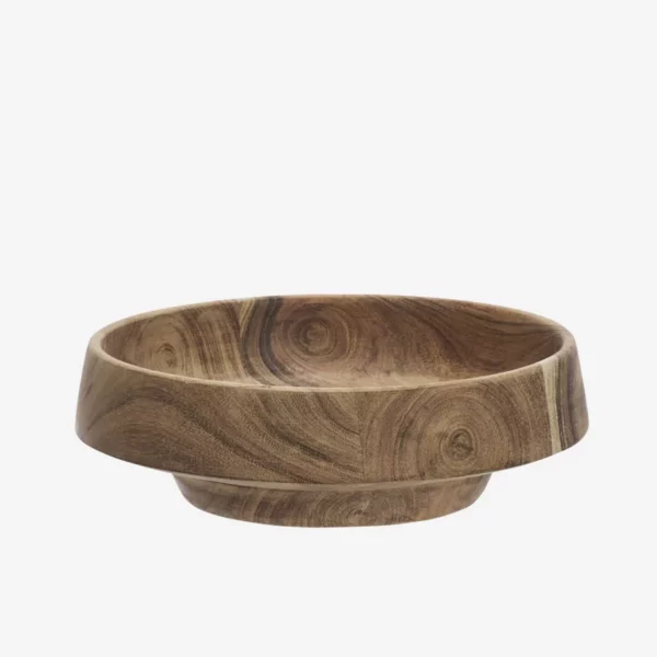 Bowl en bois d’acacia – Image 4