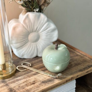 Bougie pom’ glow - matcha