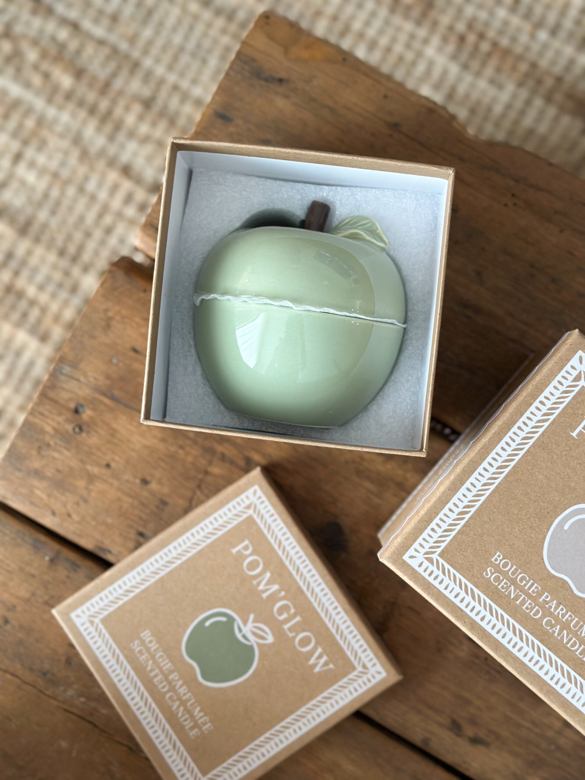 Bougie pom’ glow - matcha – Image 3