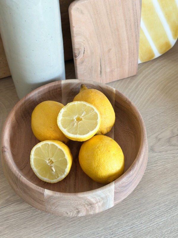 Bowl en bois d’acacia