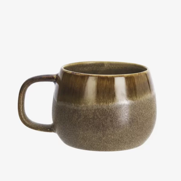 Mug en grès - marron – Image 3