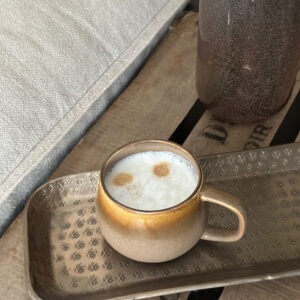 Mug en grès - marron