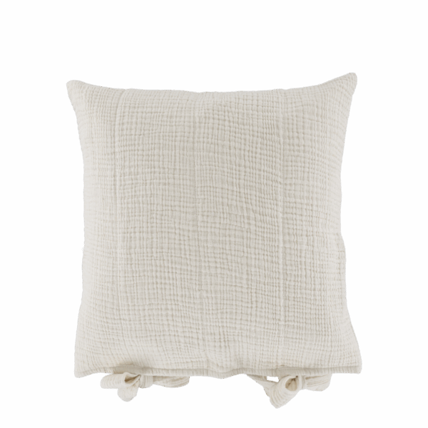 Housse de coussin avec noeuds – Image 2