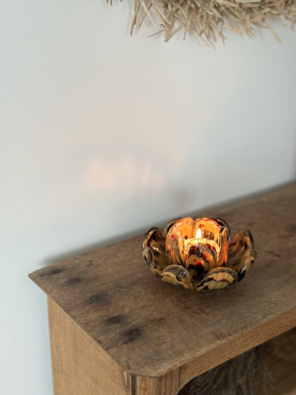 Bougeoir fleur - écaille – Image 2