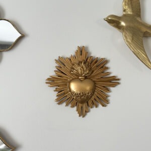 Ex-voto coeur - fleuri