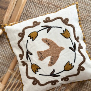 Coussin colombe - sable