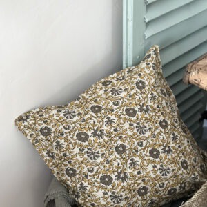 Housse de coussin fleuri - n°2