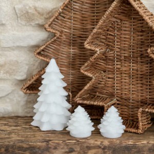 Mini sapin lumineux - set de 4