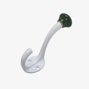 Crochet double - blanc & vert