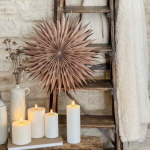 Étoile lumineuse - marron