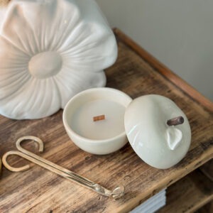 Bougie pom’ glow - beige