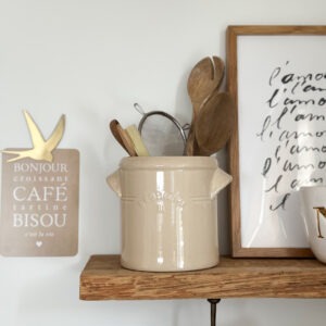 Pot en grès - broc’ beige