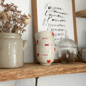 Tasse à café - coeur