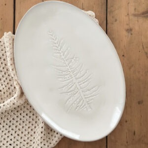 Plat de service winter - sapin