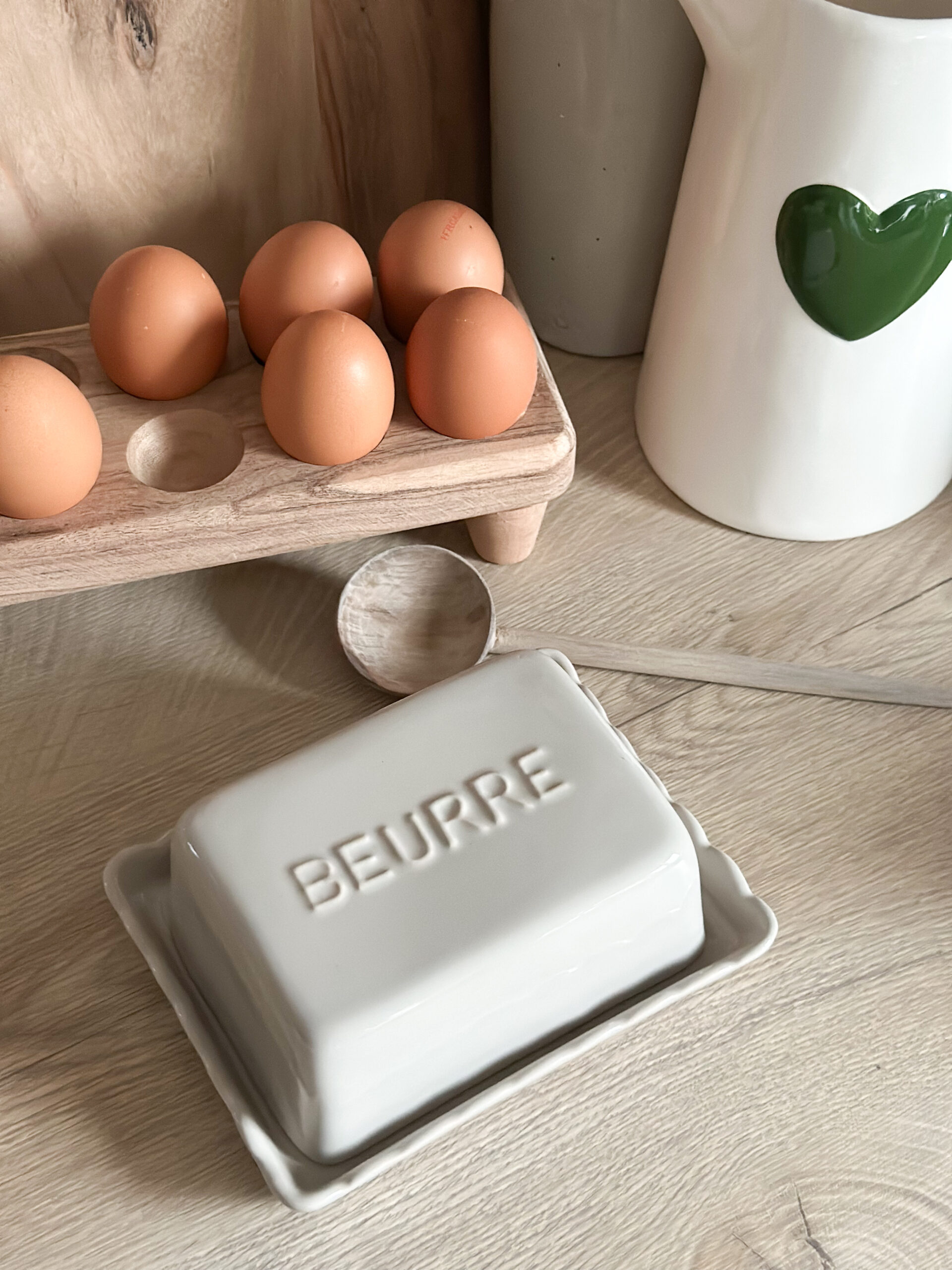 Beurrier en grès - sable