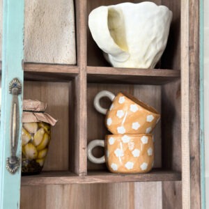 Tasse à café - fleurs