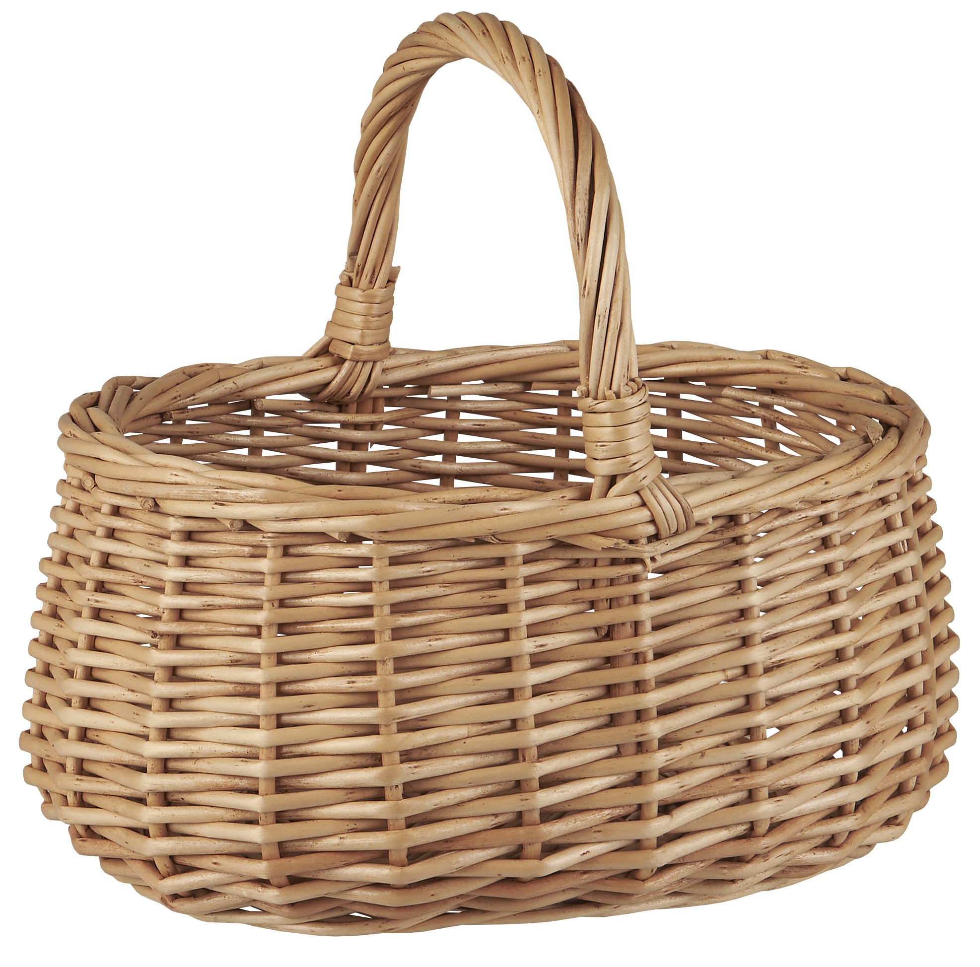 Panier en rotin avec poignée – Image 3