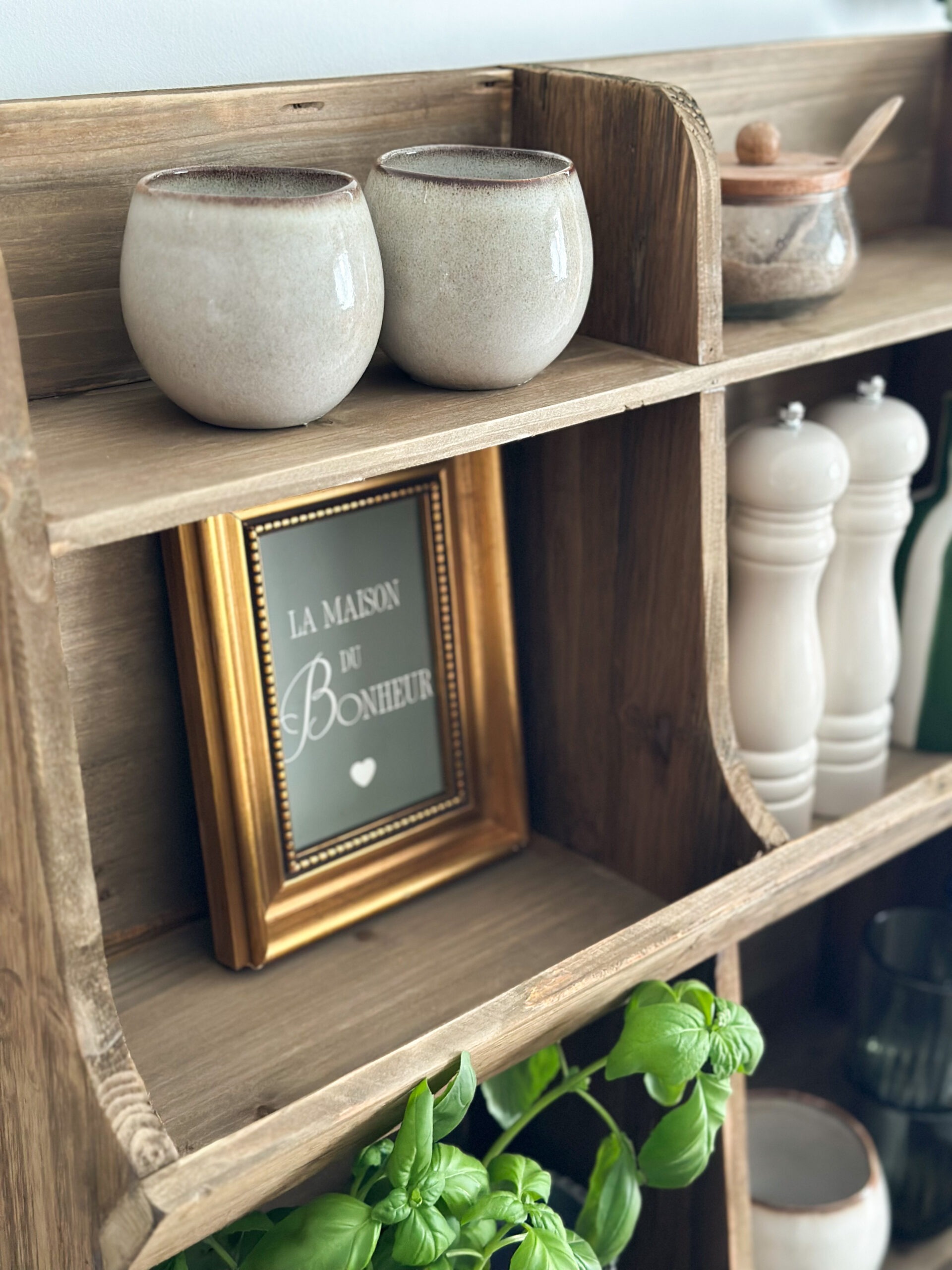 Étagère en bois - 6 compartiments – Image 2