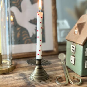 Bougeoir fleur - bougie fine