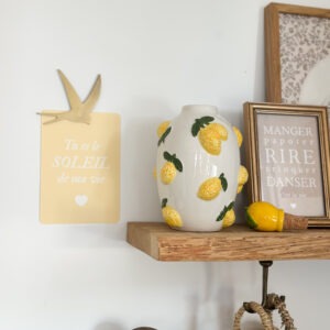 Vase citron