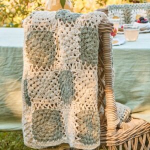 Plaid crochet