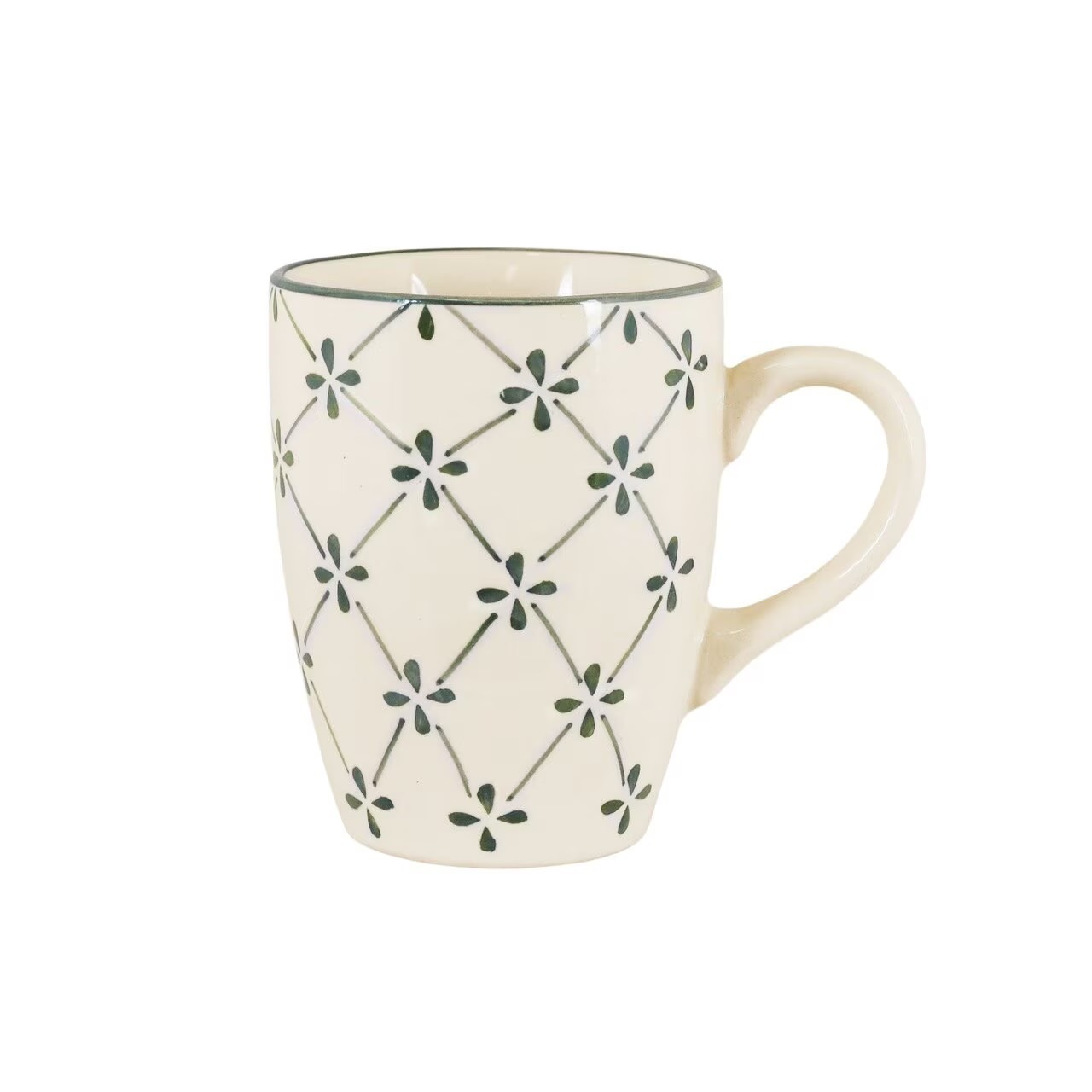 Mug - fleuri vert – Image 4