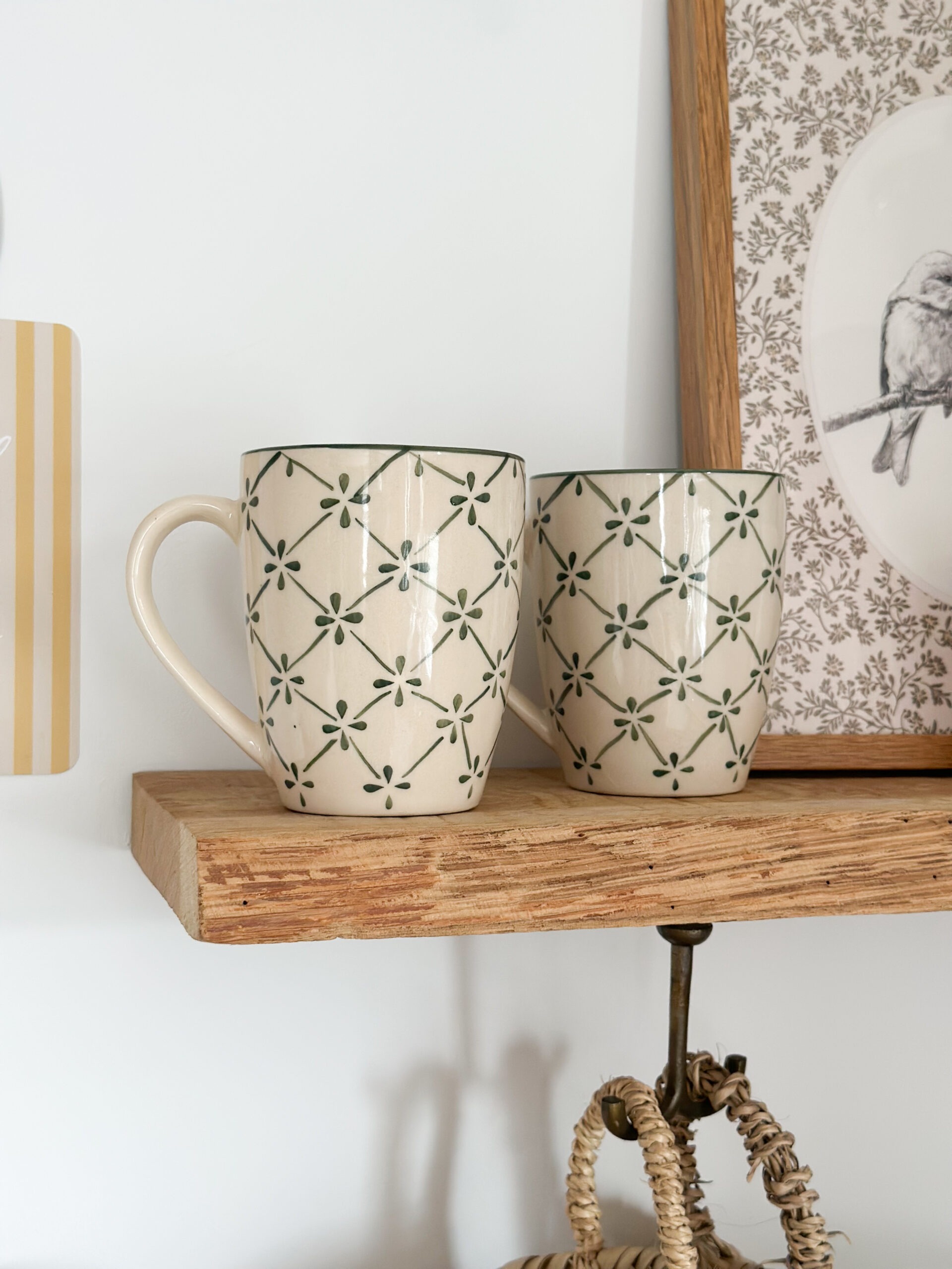 Mug - fleuri vert – Image 3