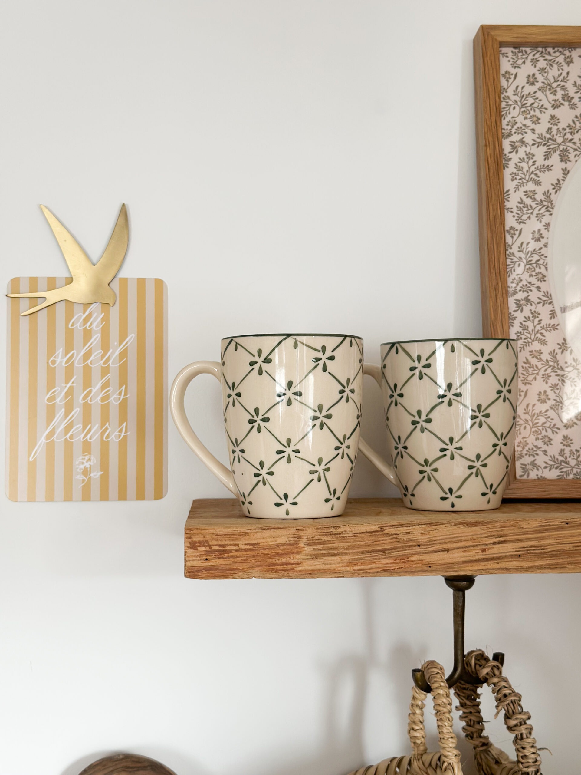 Mug - fleuri vert – Image 2